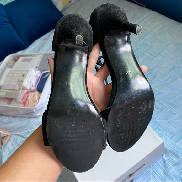 Steve Madden Sandal Heels Suede Lace Up - Picture 2 of 8